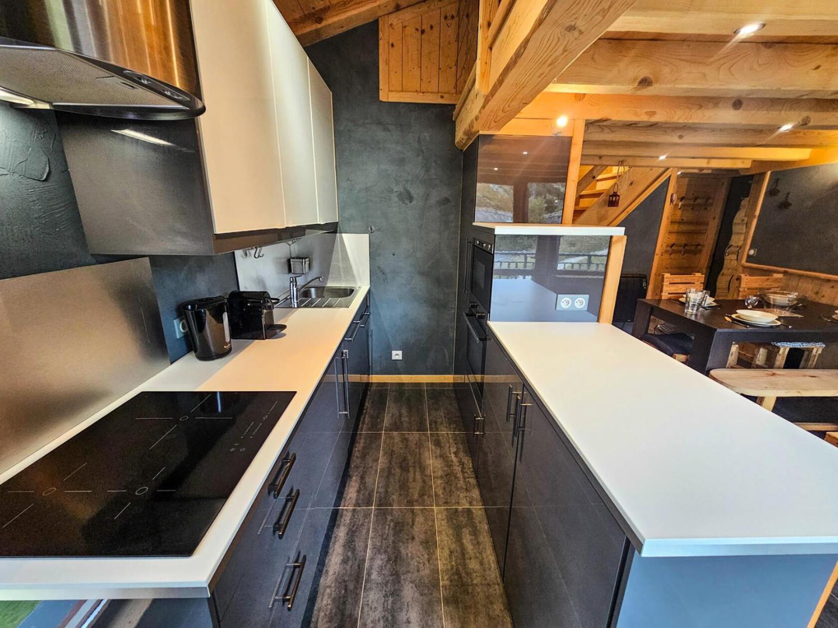 Residence Campanules - Ski Aux Pieds, Appartement Tout En Bois Au Coeur Des Menuires Mae-9071 Saint-Martin-de-Belleville Zewnętrze zdjęcie